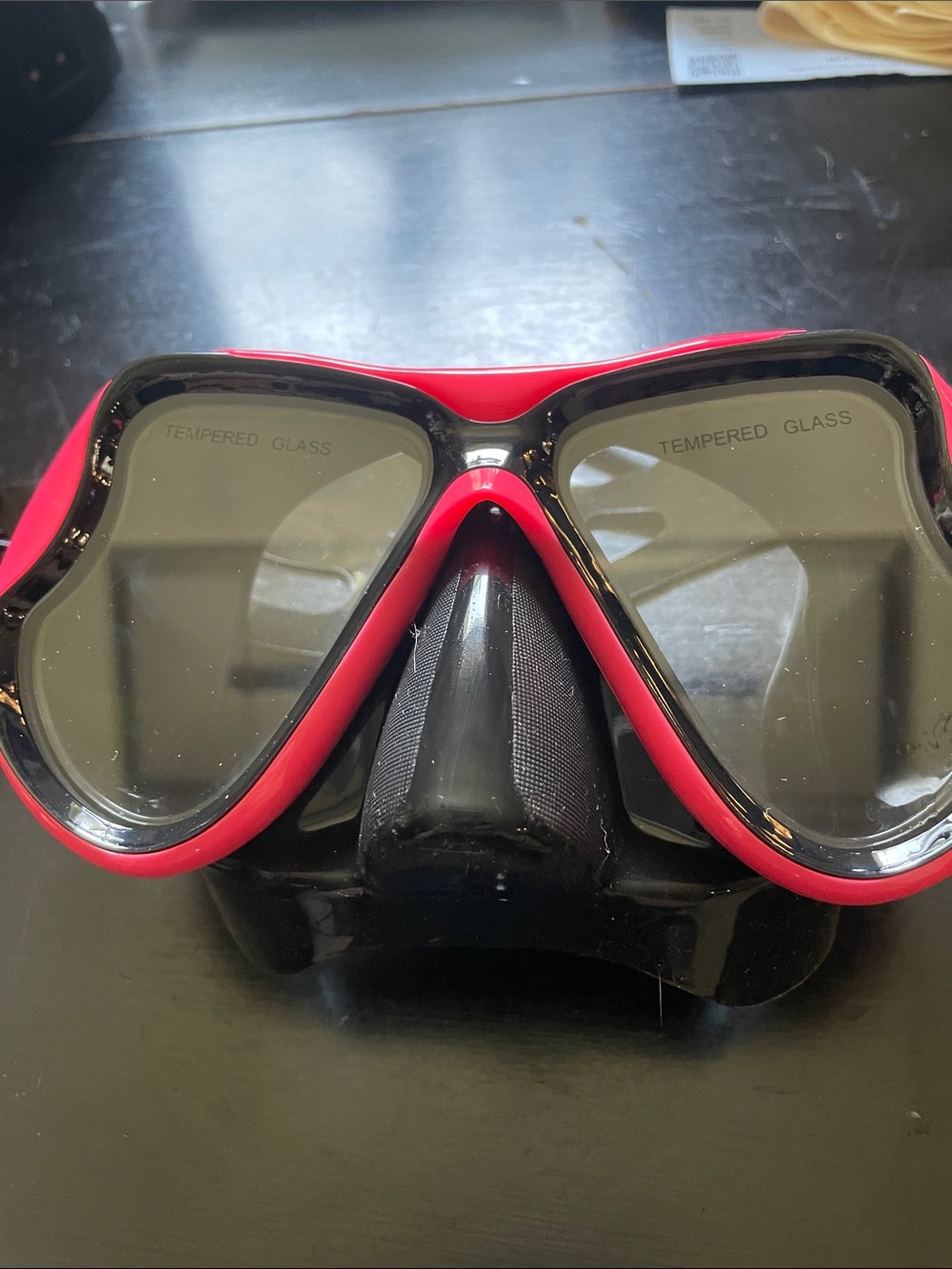 Goggles for Swim/Scuba in Pink and Black, New without tags